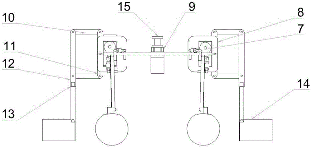 Bionic wind-proof and wave-proof type water strider robot with schema translation function