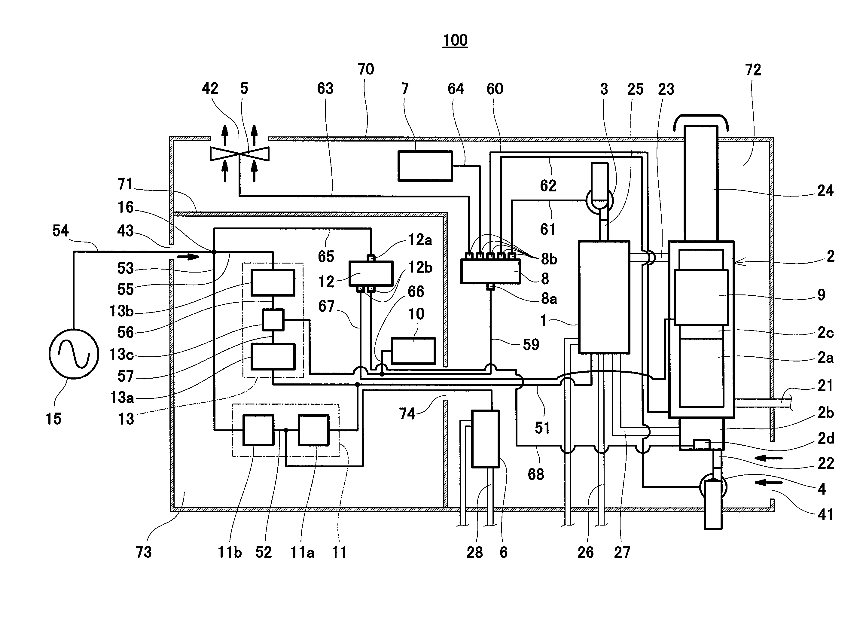 Power generating system