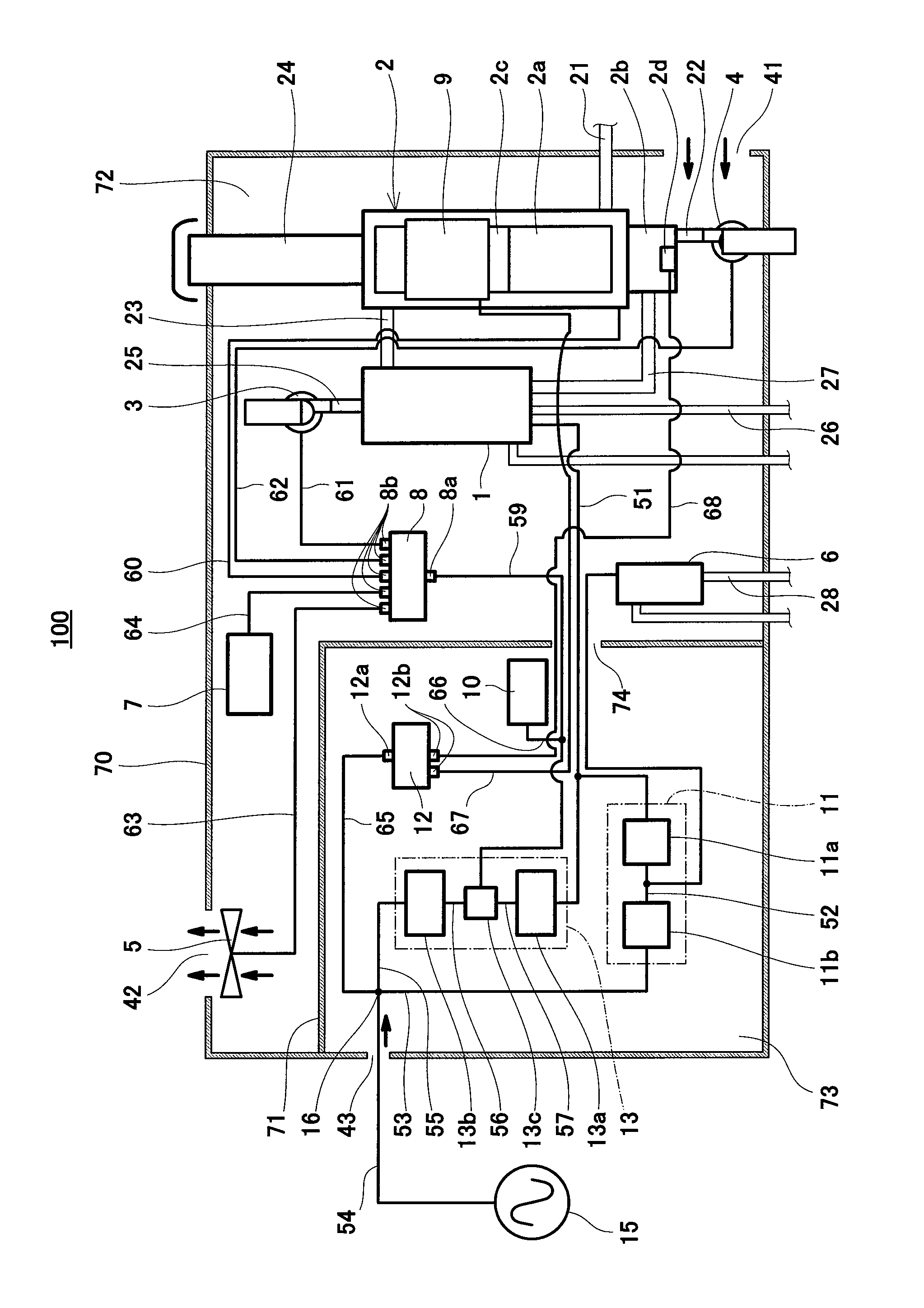 Power generating system