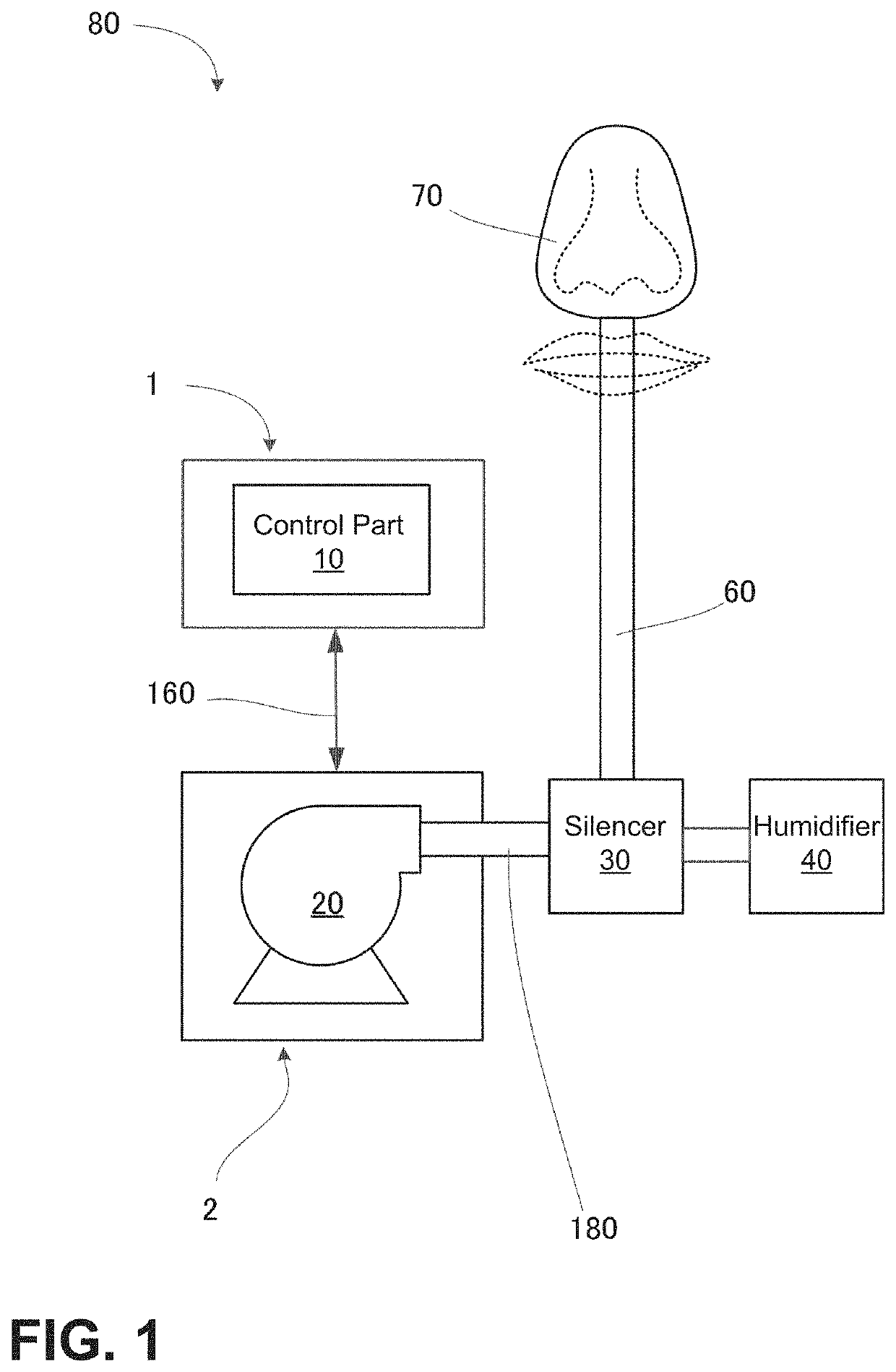 Silencer and artificial ventilator