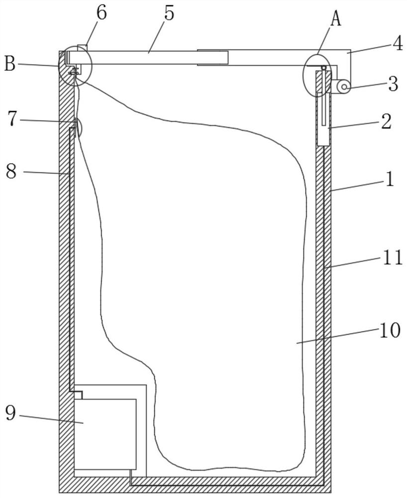 A photodegradable garbage collector