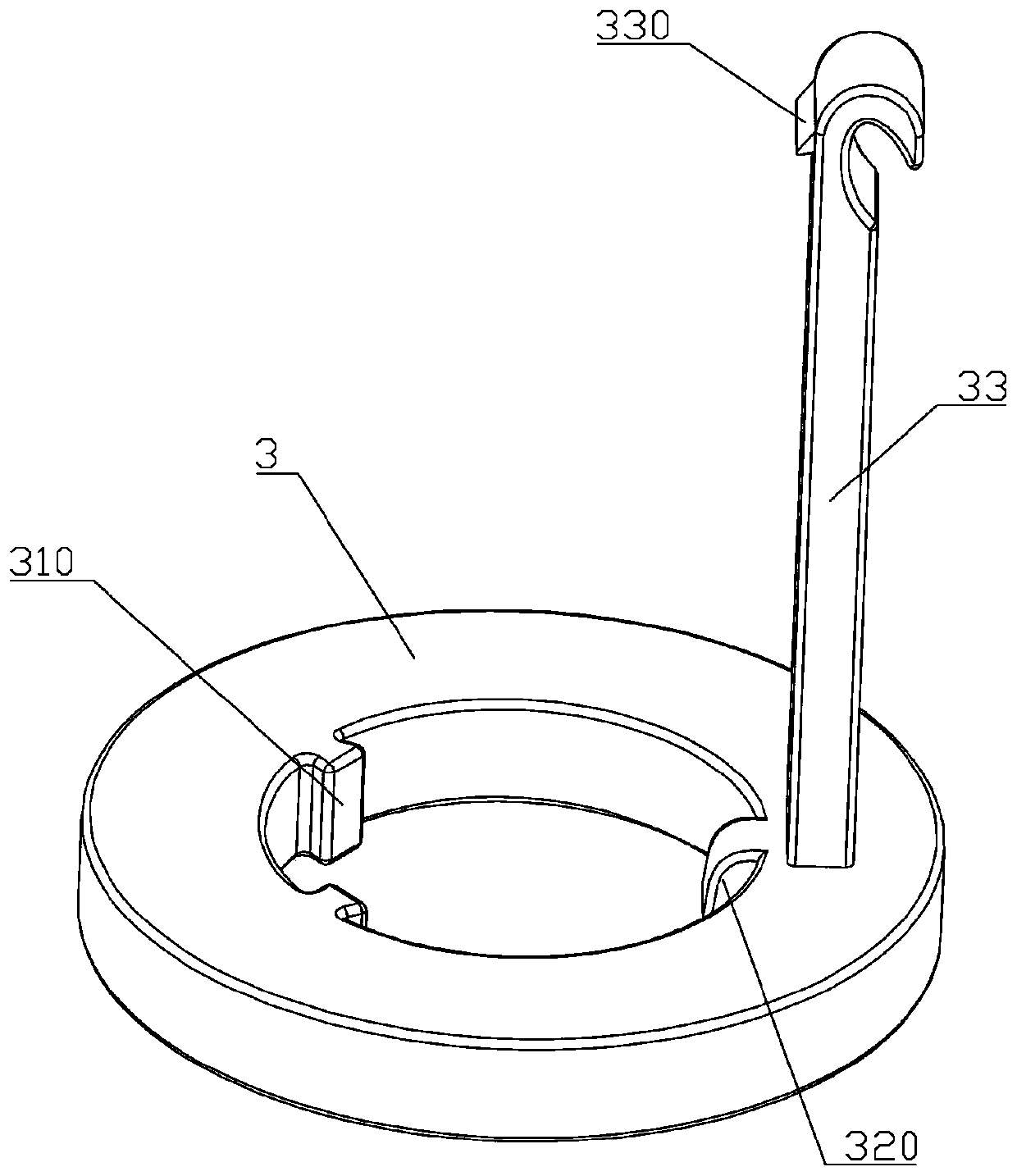 Semi-automatic cigarette paper taking-out device