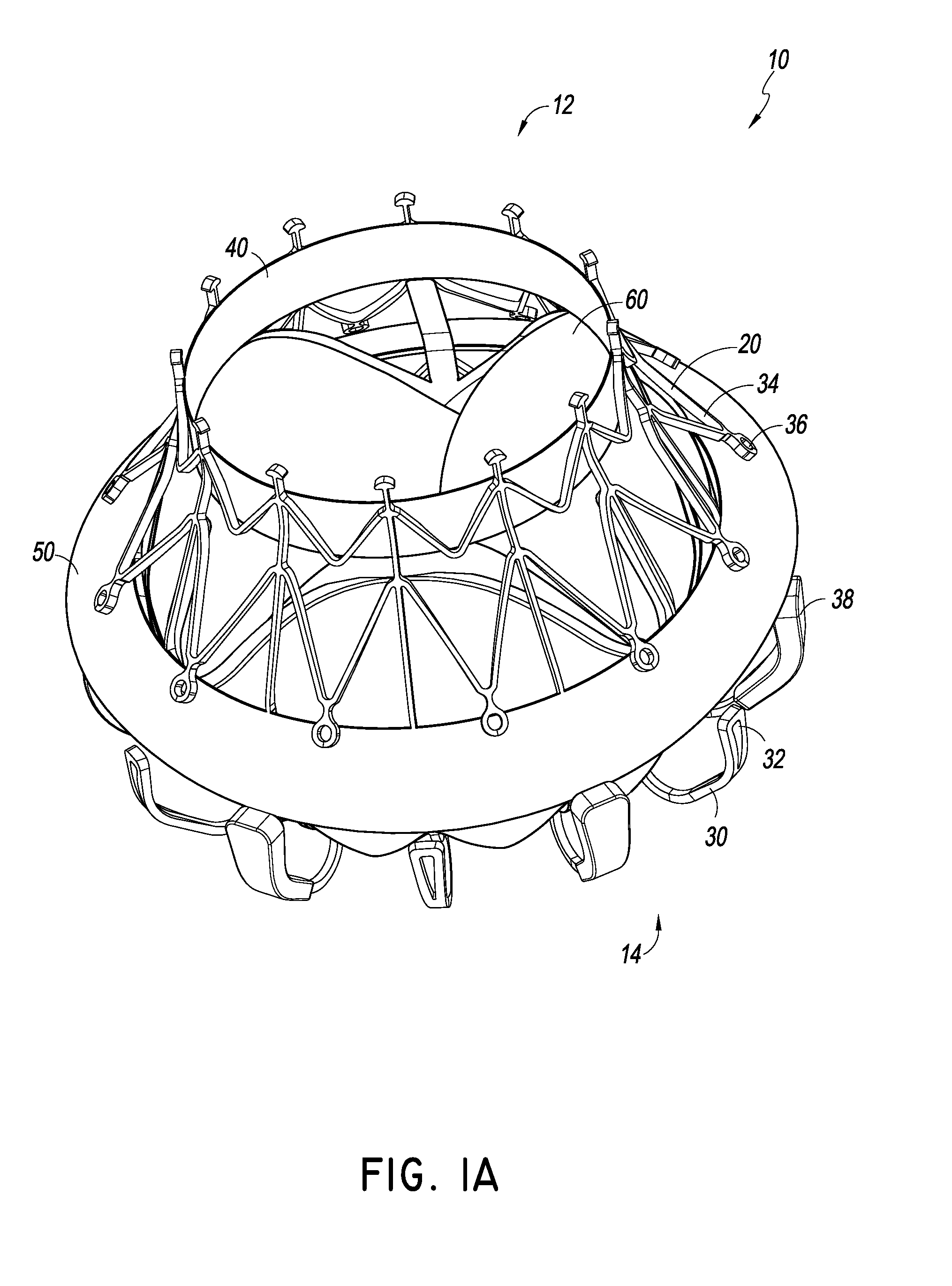 Replacement mitral valve with annular flap