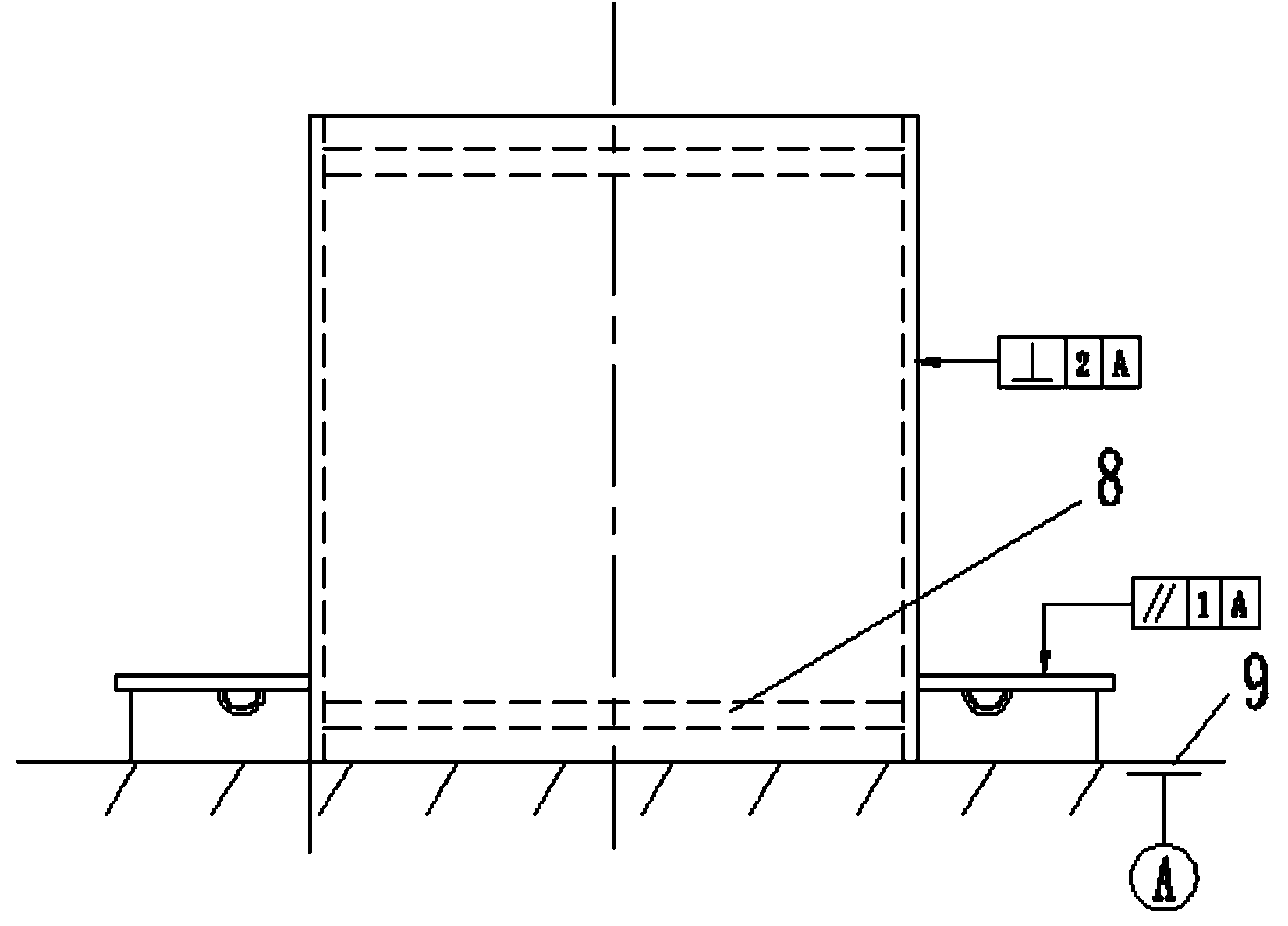 A welding process for double-layer flange of muffle pipe