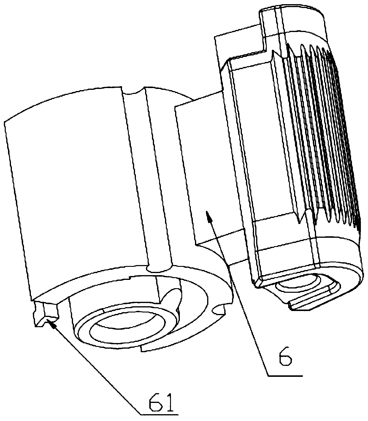 Circuit breaker test device and breaker utilizing the same