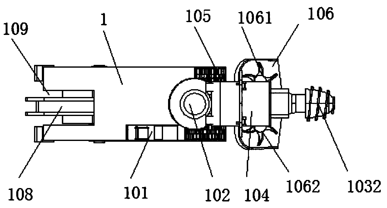 Digging and bagging device in earthwork stone engineering and using method thereof