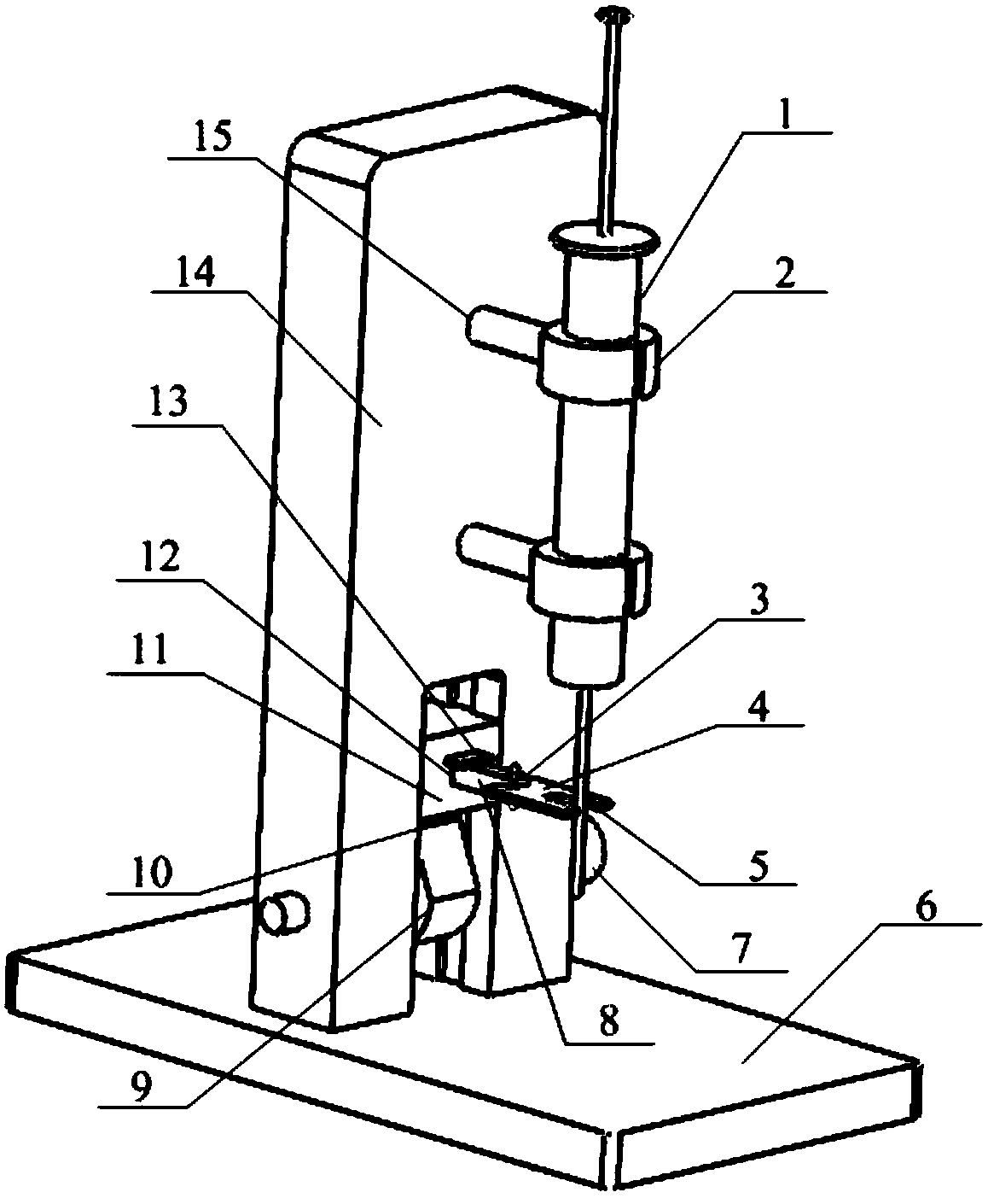 A non-destructive droplet detachment device for micro-sampler