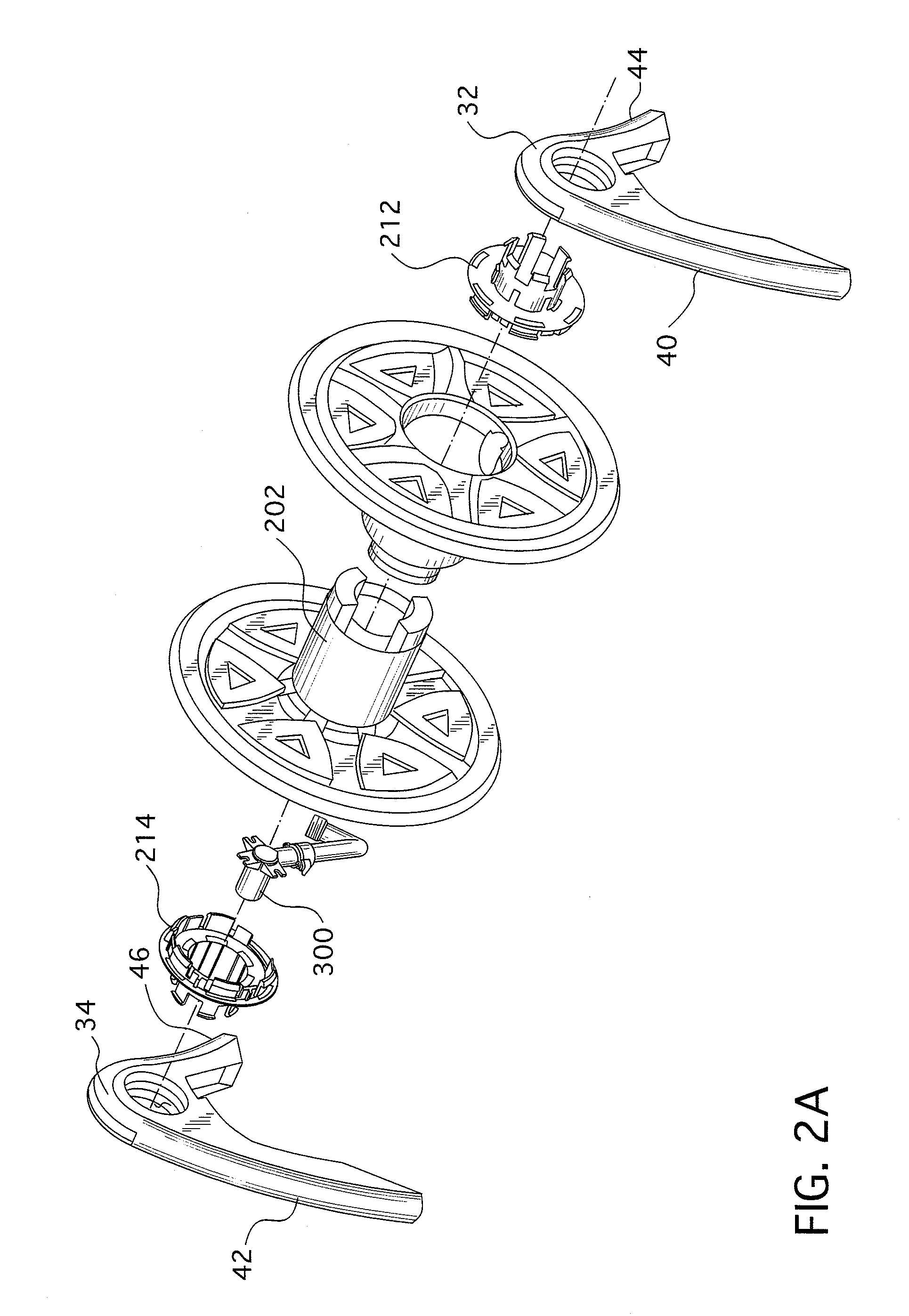 Hose reel having a horizontally split frame