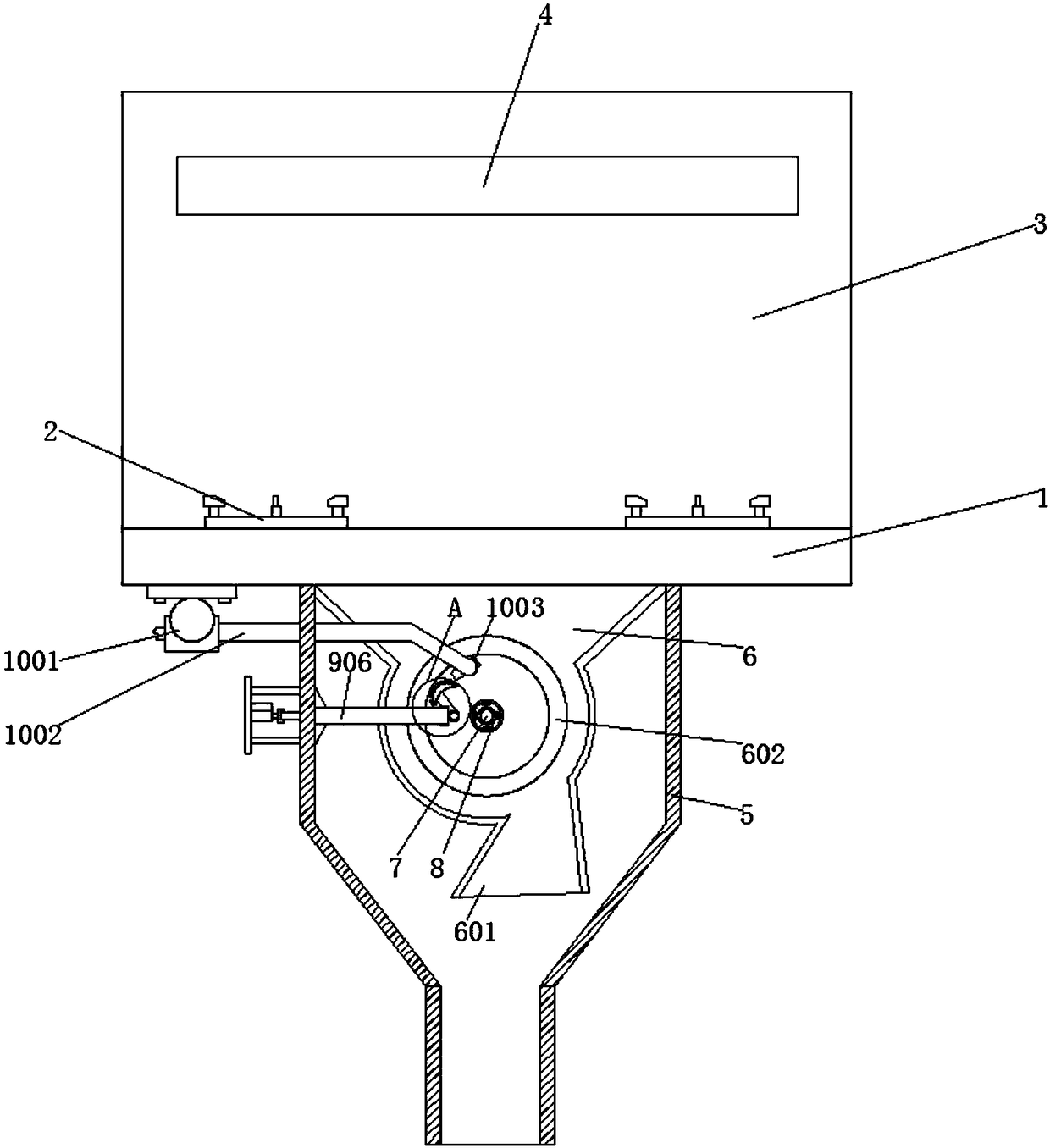 Integrated cooker for purifying air inside kitchen based on airflow flow