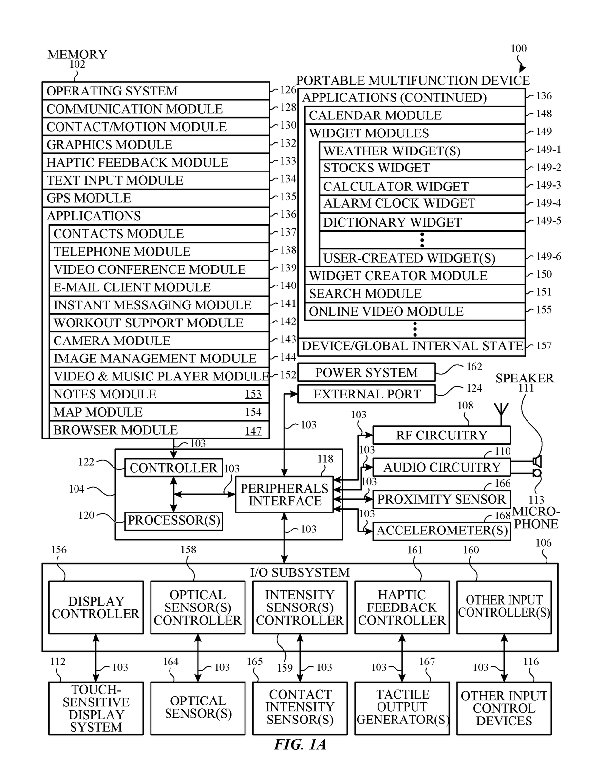 Displaying a predetermined view of an application