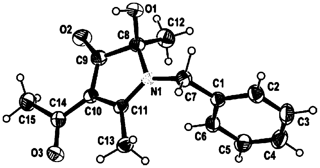 Synthesis method of 1H-3-pyrrolidone compound