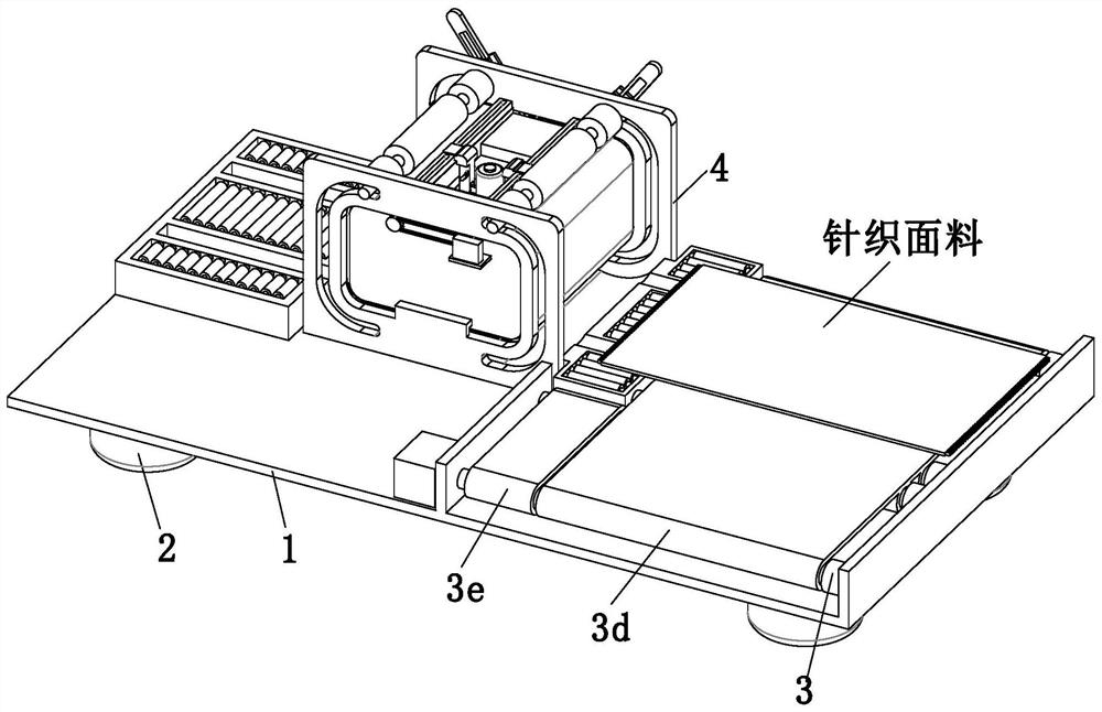 Knitted fabric preparation and molding post-treatment method