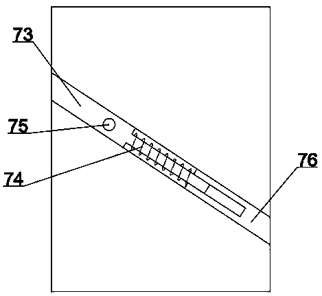 Automatic defense door for passing of cars