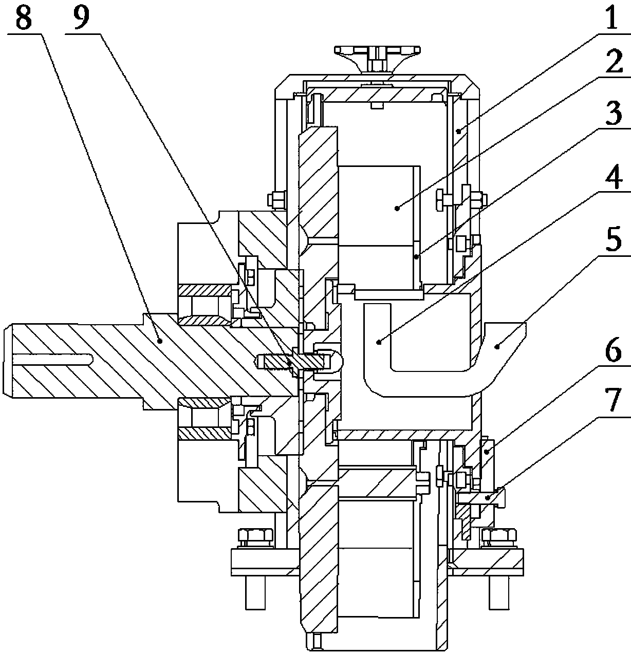 Shot blasting cleaning device