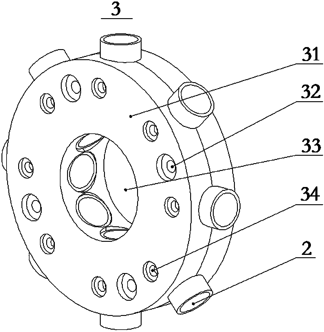 Shot blasting cleaning device