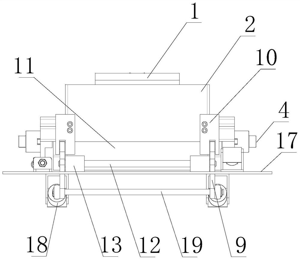 Automatic vacuum backflow welding equipment adopting contact type temperature control