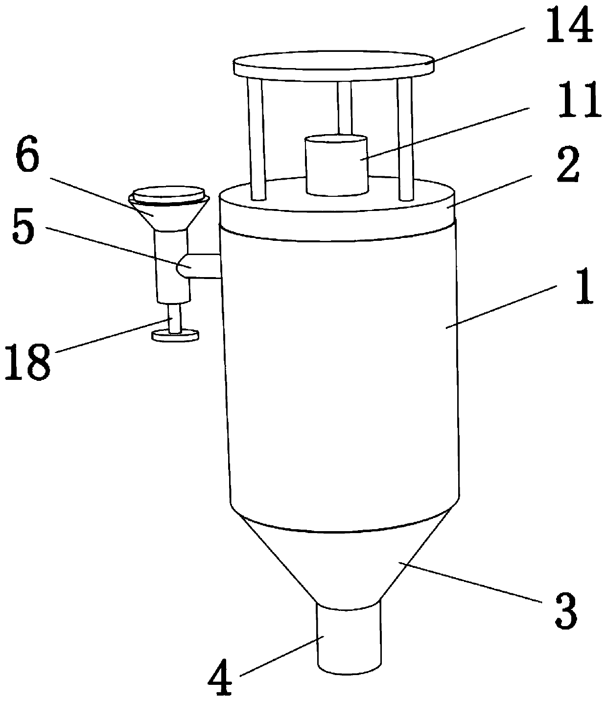 Filtering apparatus for lubricating oil production