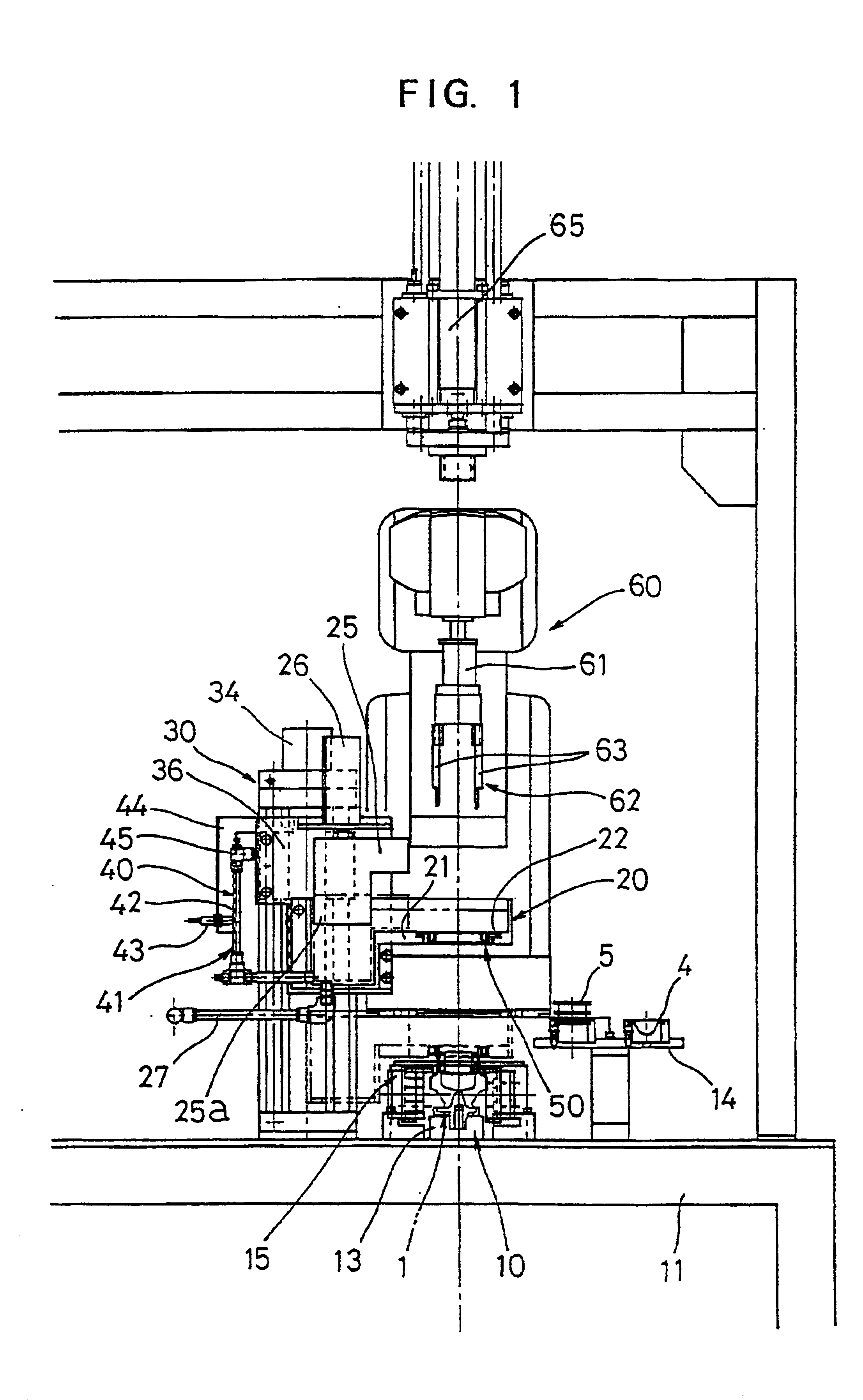 Component incorporation and liquid filling device of liquid filled vibration isolating mount