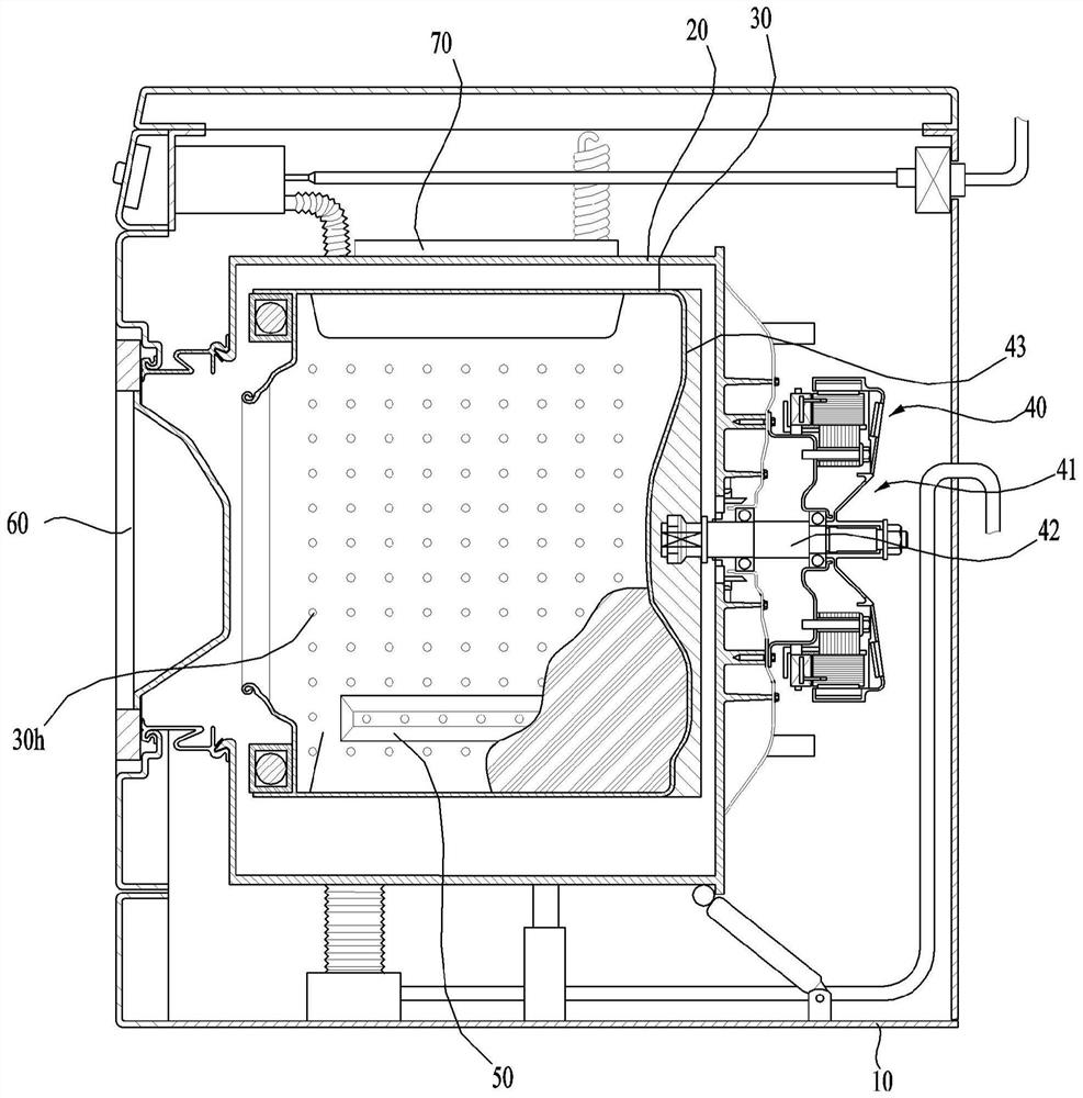 Washing apparatus and method for controlling same