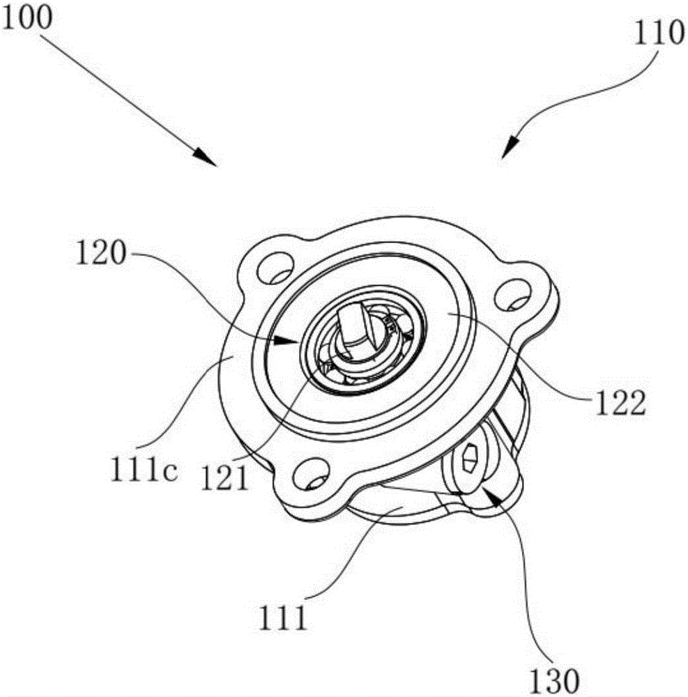 Single-cylinder diesel engine oil delivery pump