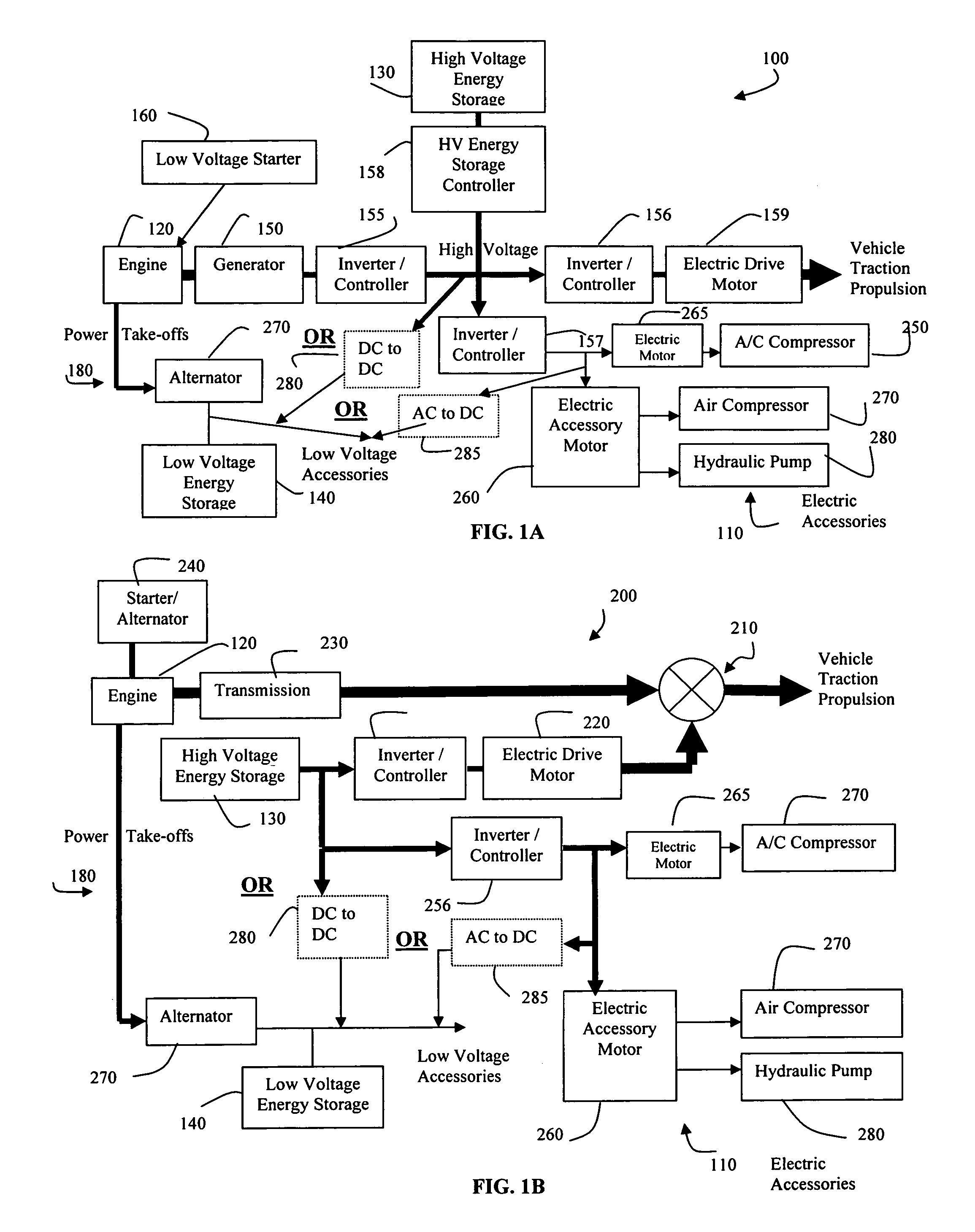 Method of controlling engine stop-start operation for heavy-duty hybrid-electric and hybrid-hydraulic vehicles