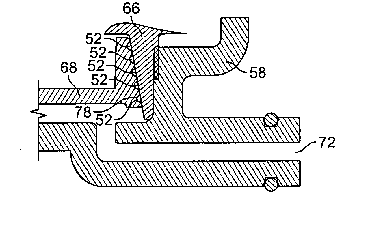 Pressure damping ink filter