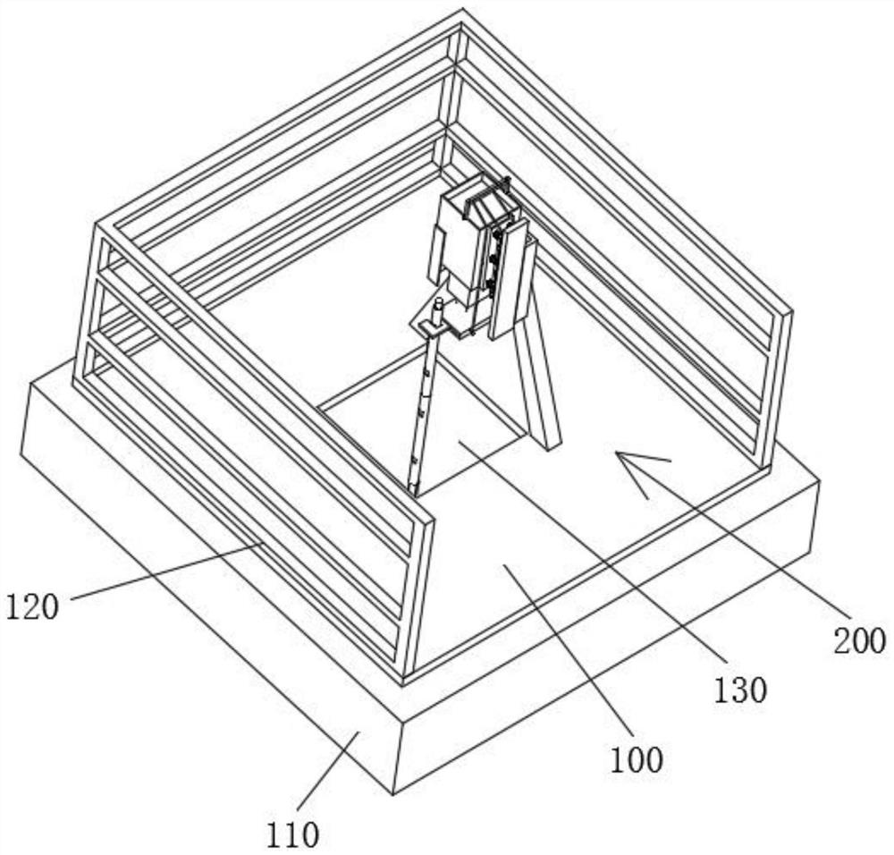 Underwater sludge thickness measuring device