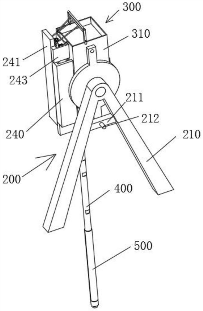 Underwater sludge thickness measuring device