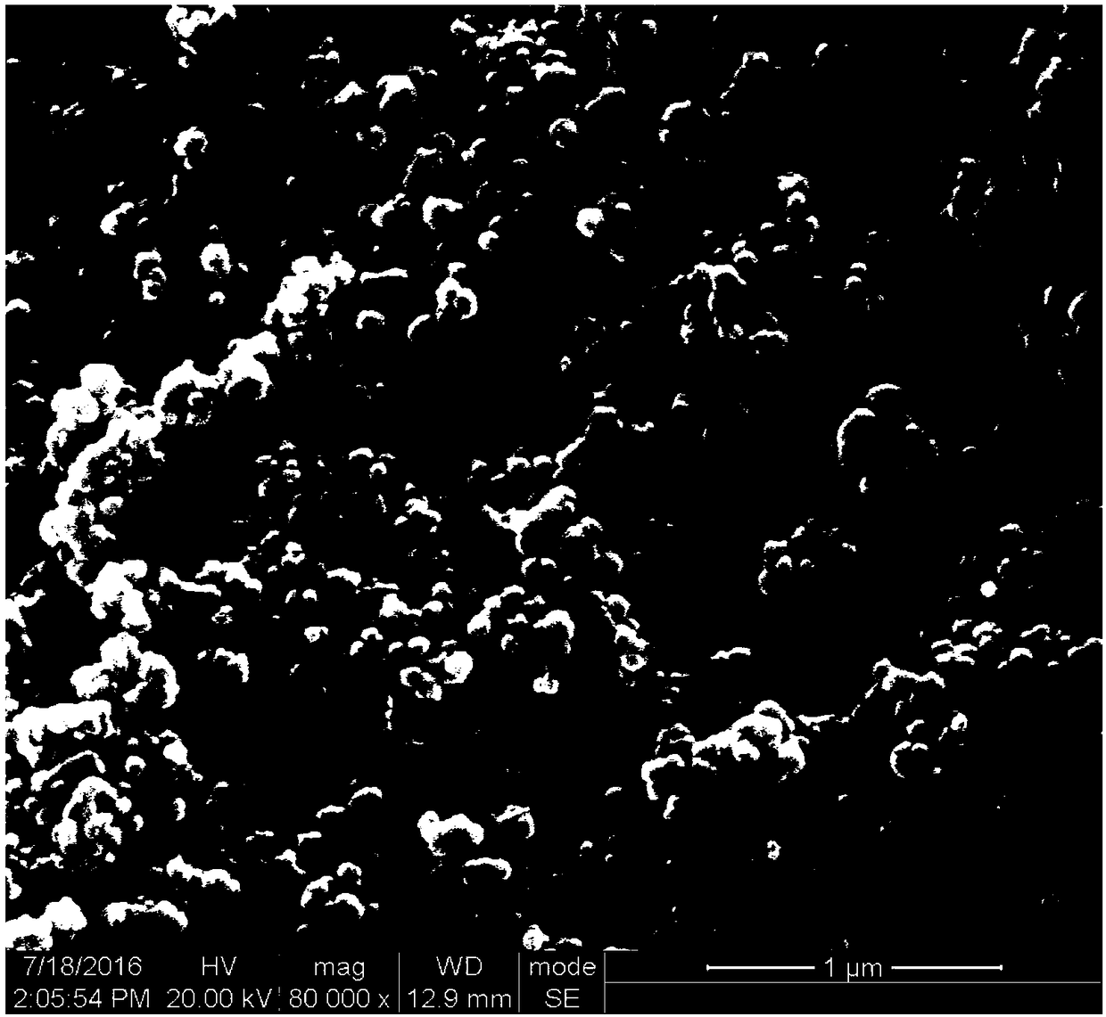 Rapid preparation method of Ho:Sc2O3 nano-crystal powder