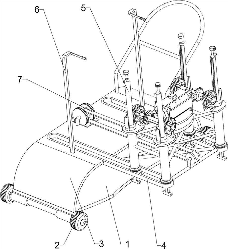 Municipal sewer fence hoisting jack