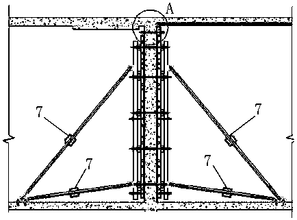 Form fitting method of single laminating plate and inner wall