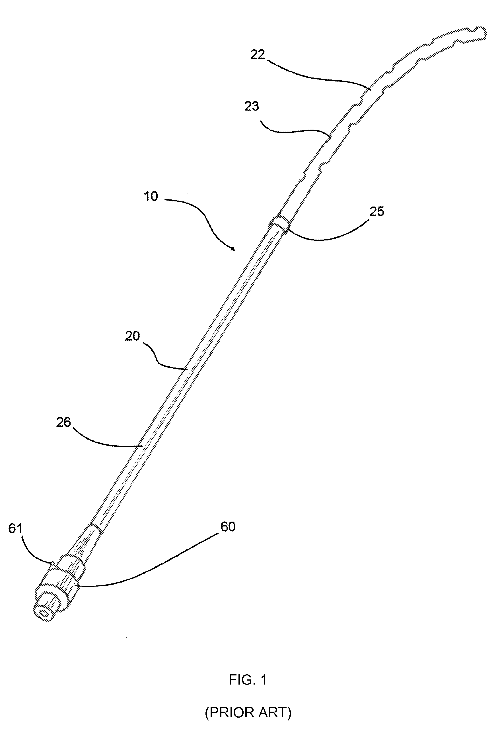 Tapered attachment for pleural catheter