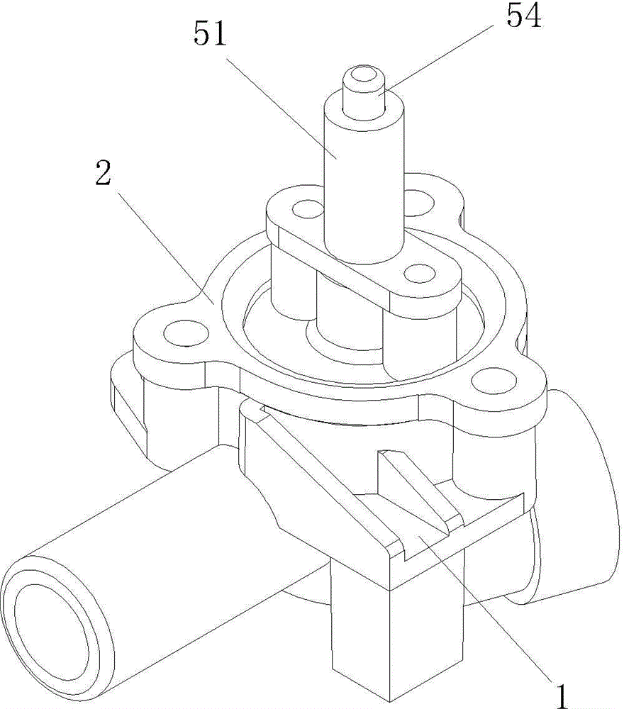 Water path switch valve