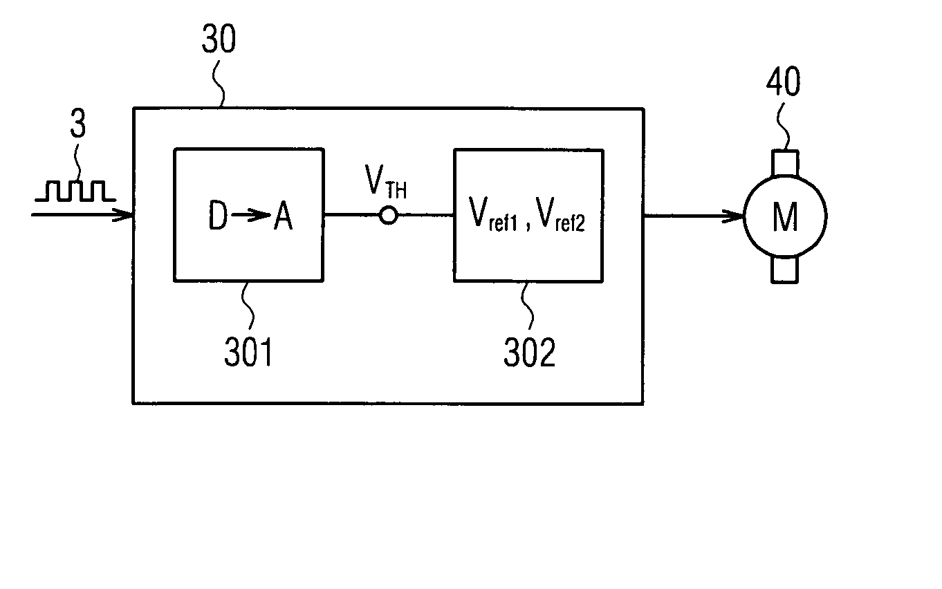 Fan motor speed control circuit