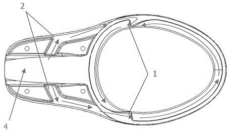 Rotating siphon type closestool