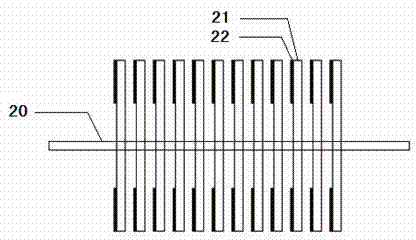 Generator for simulating pollution release process of aquatic plants to sediments and use method