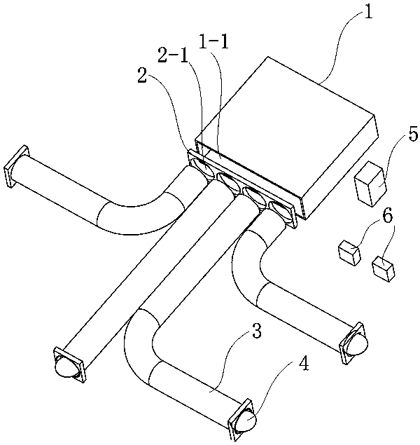 One-driven-one air conditioner control system and method