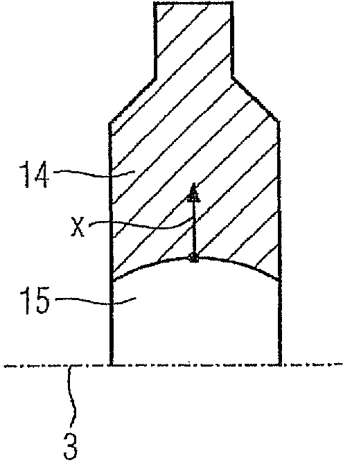 Turbo machine with a rotor which has at least one rotor disk with a bore