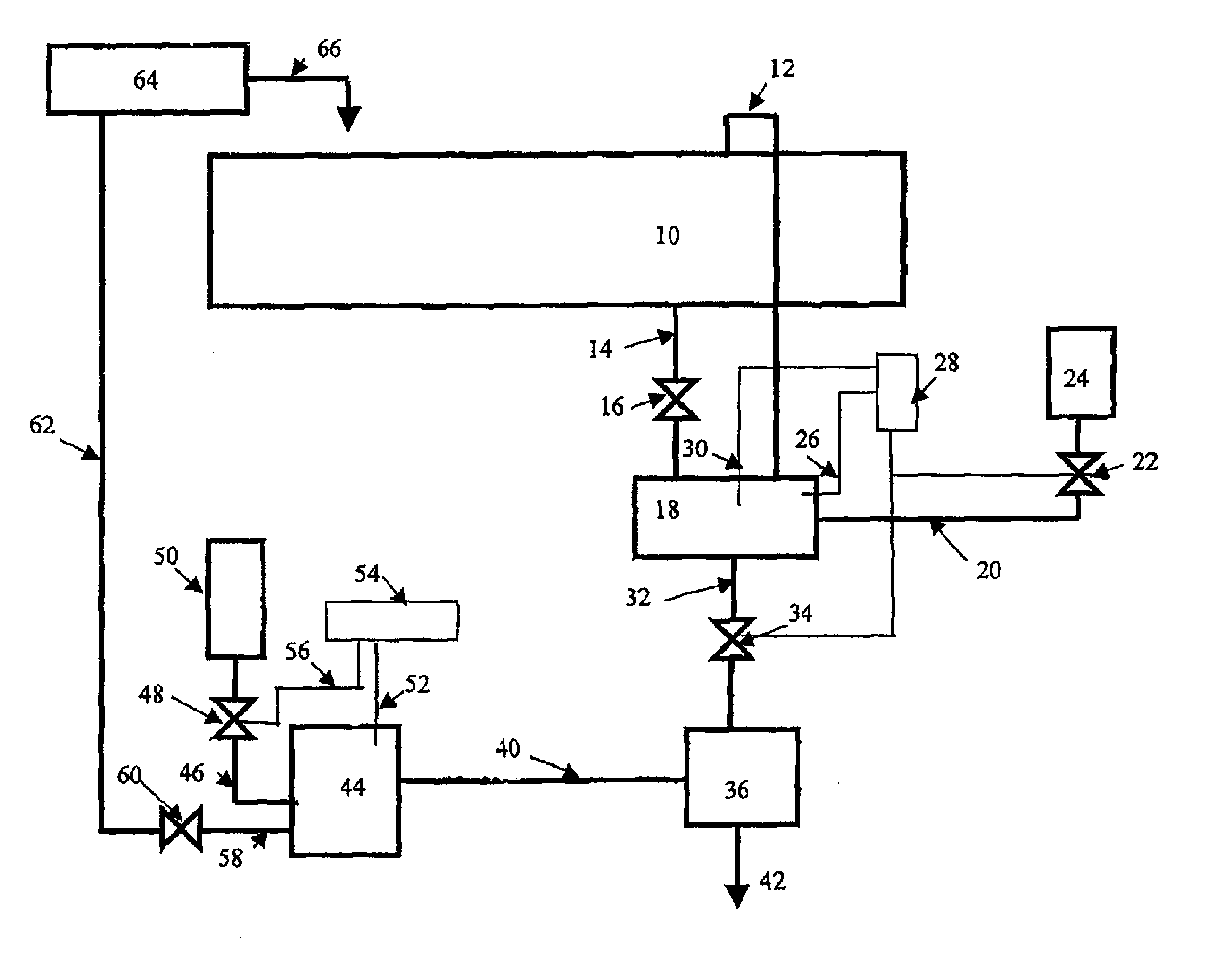 Method and apparatus for refreshment and reuse of loaded developer