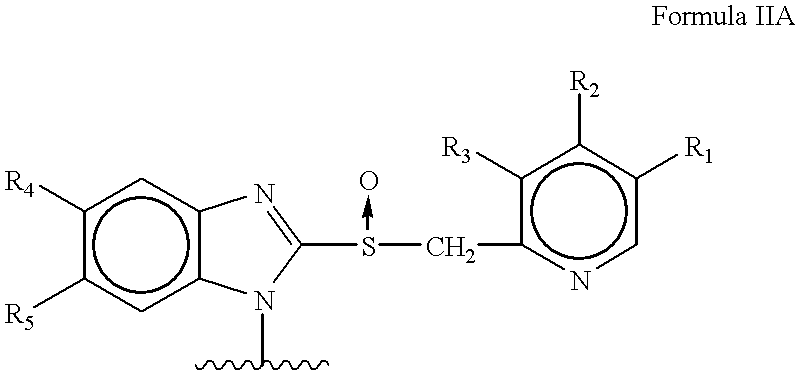 Orally administrable acid stable antiulcer benzimidazole derivatives