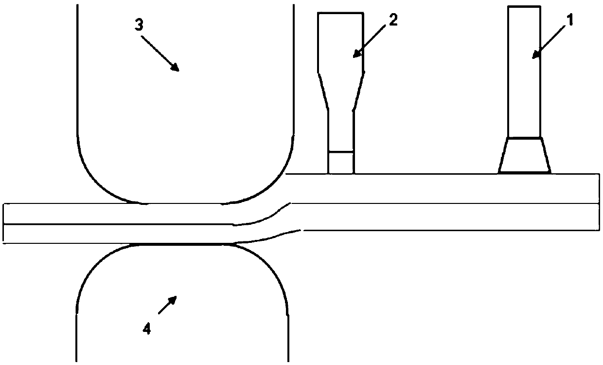 Sheet metal compound forming device and method