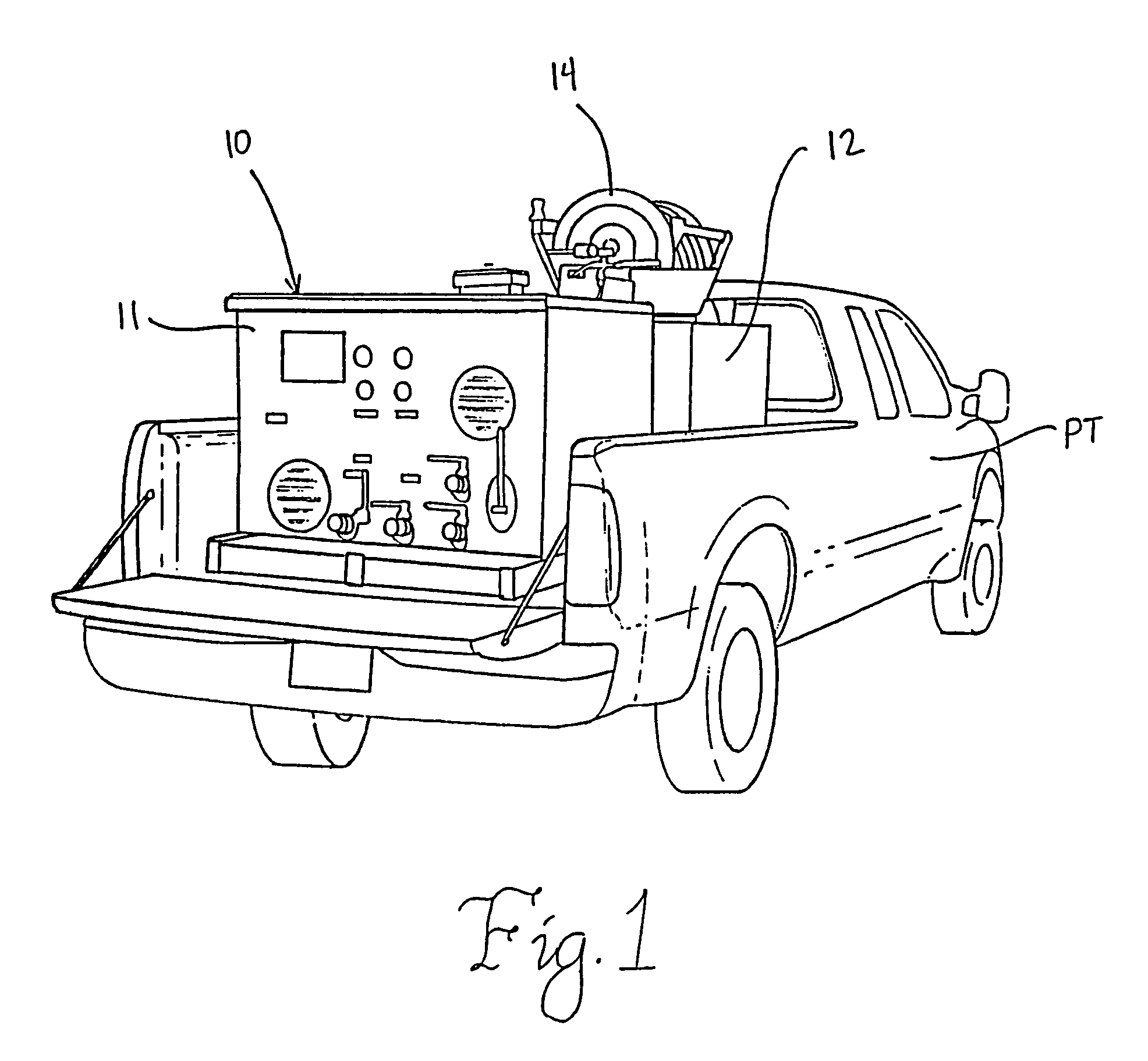 Universal transportable compressed air foam fire fighting system