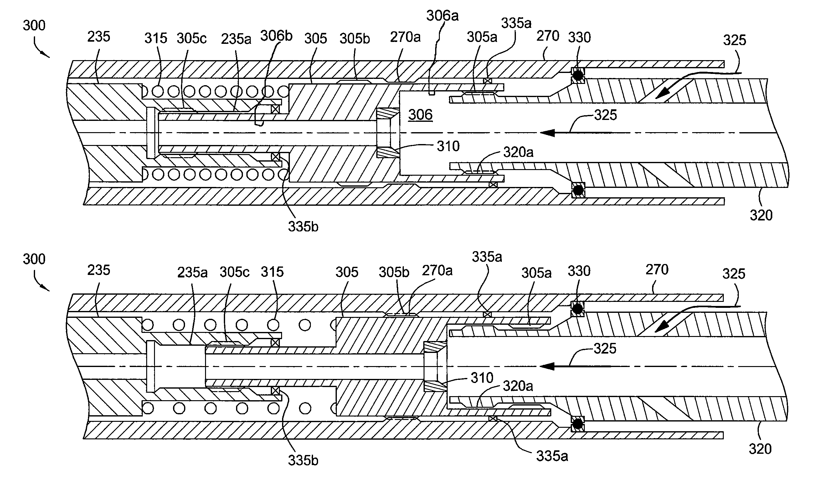 Flow operated orienter