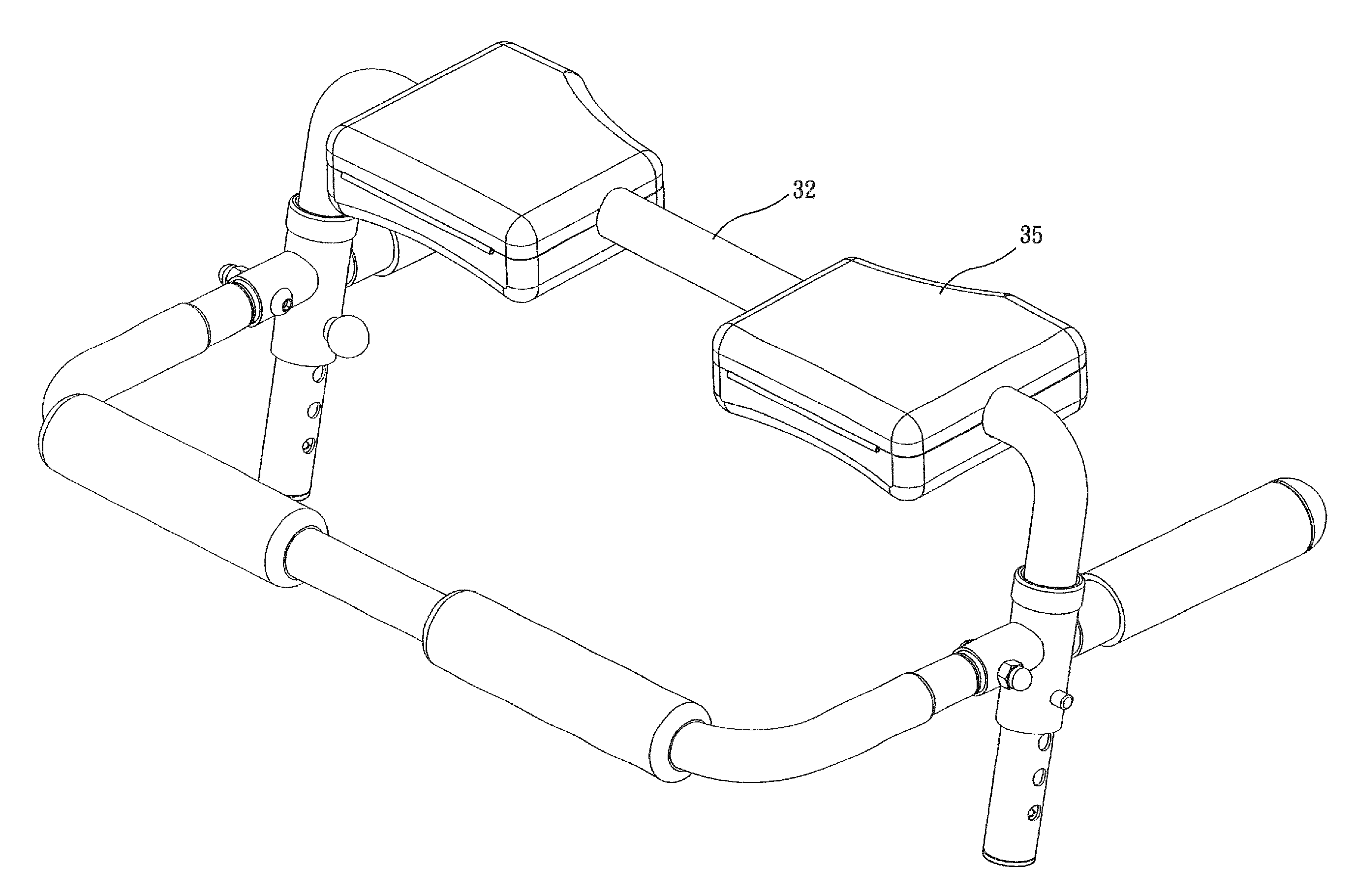 Back stretching device