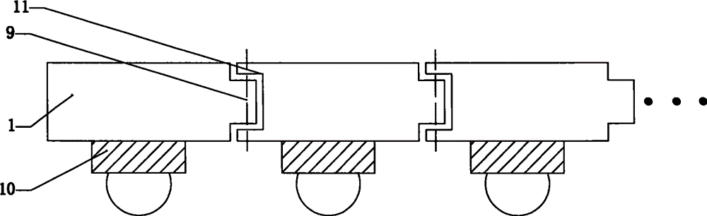 Snake-like robot with uneven ground suitability