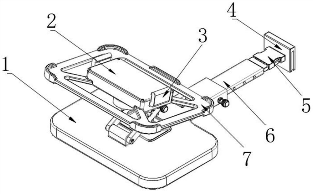 Novel notebook computer support