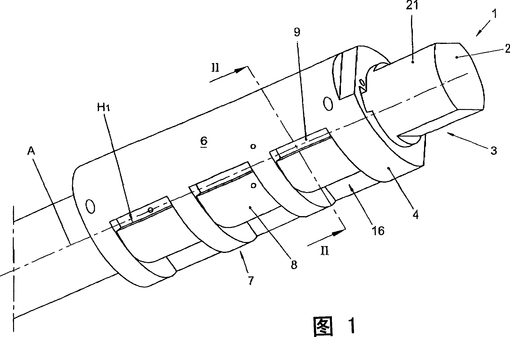 Prosthesis fixation with mechanically compacted biocompatible granules