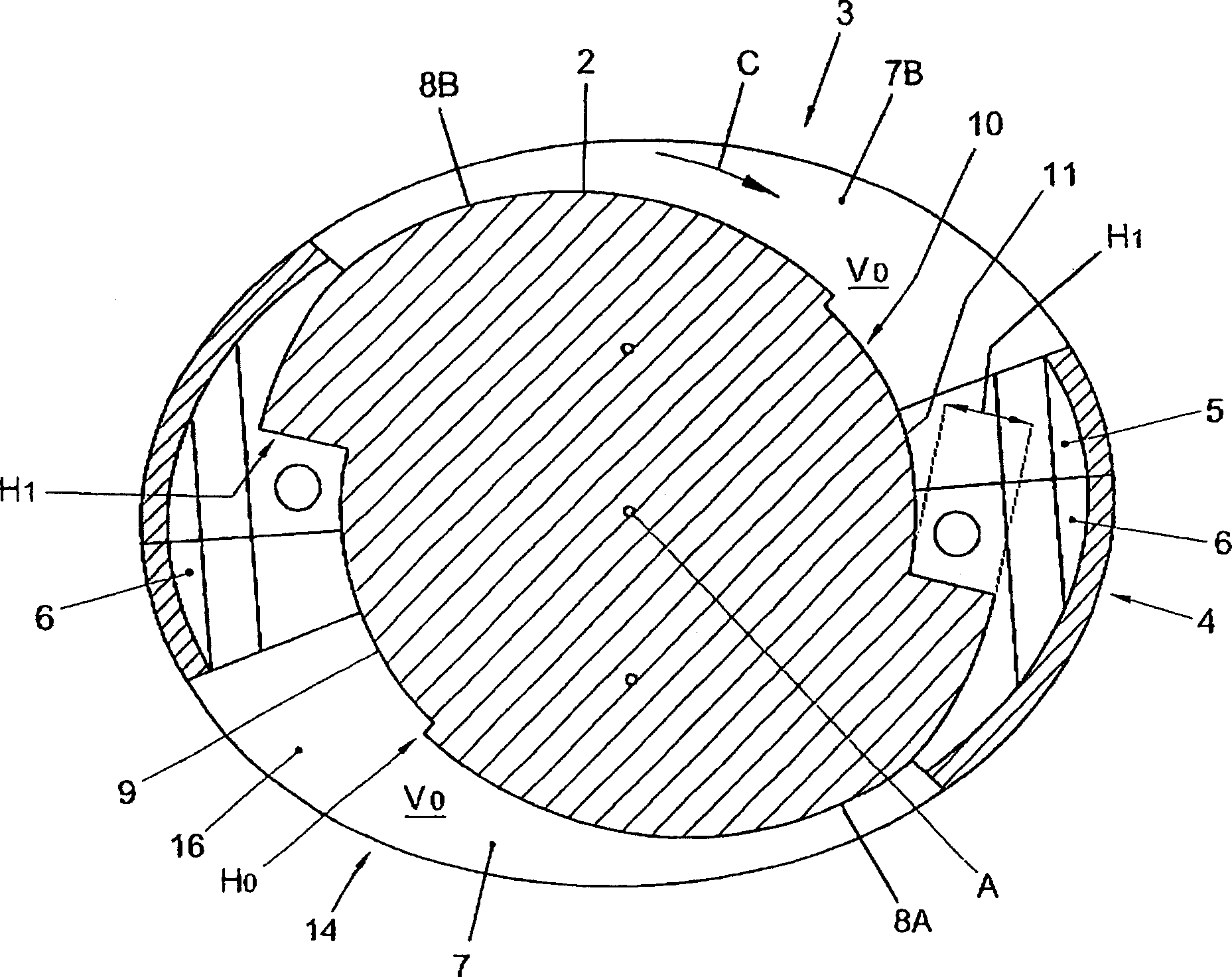 Prosthesis fixation with mechanically compacted biocompatible granules