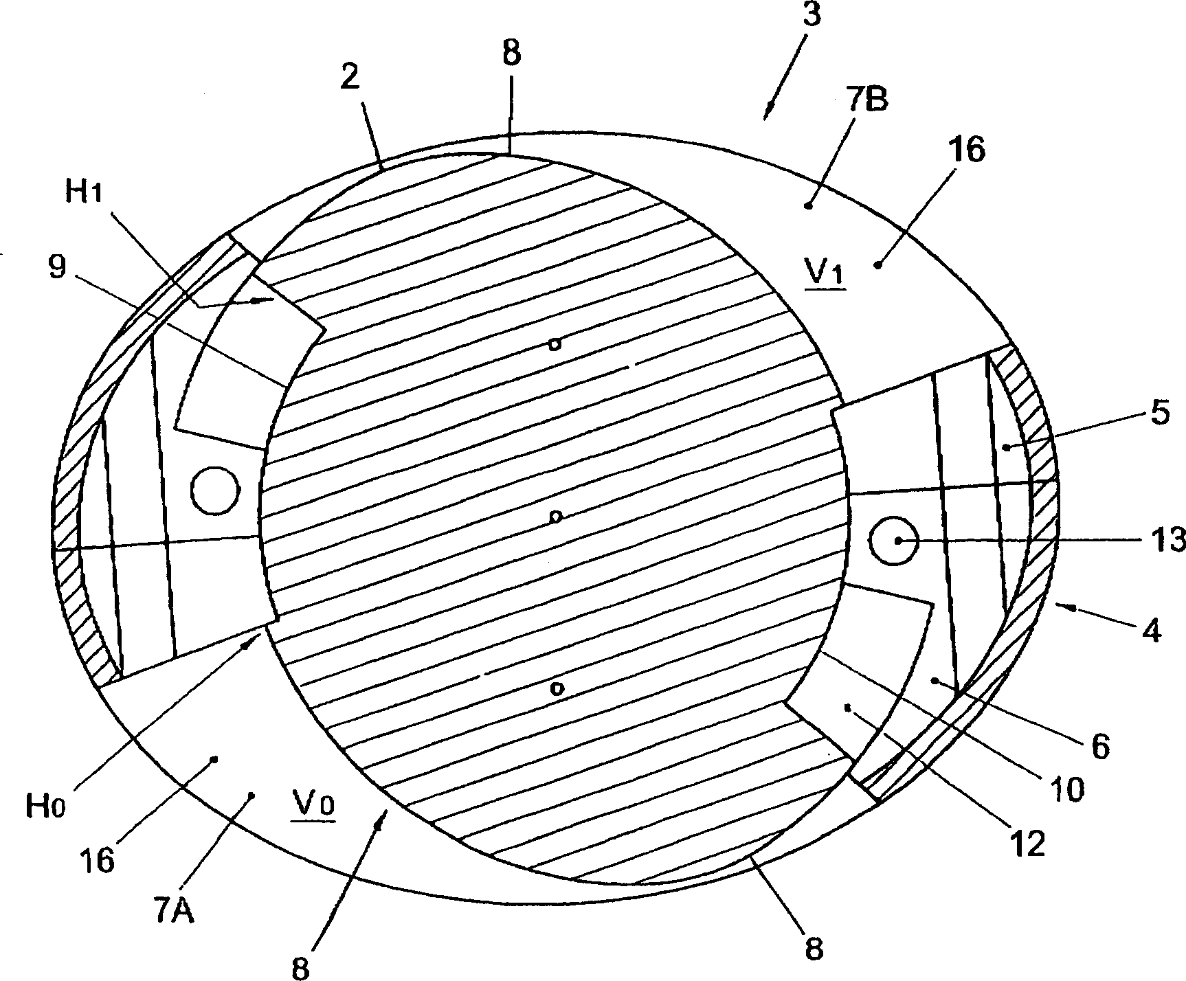 Prosthesis fixation with mechanically compacted biocompatible granules