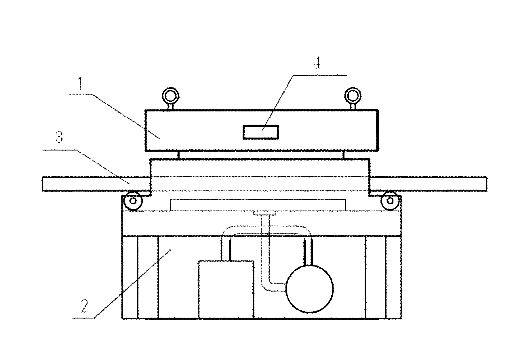 Pre-heating device of tube bank